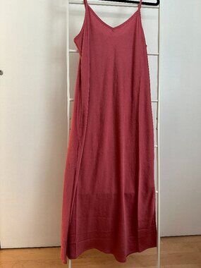 Nic and Zoe size large silk slip dress